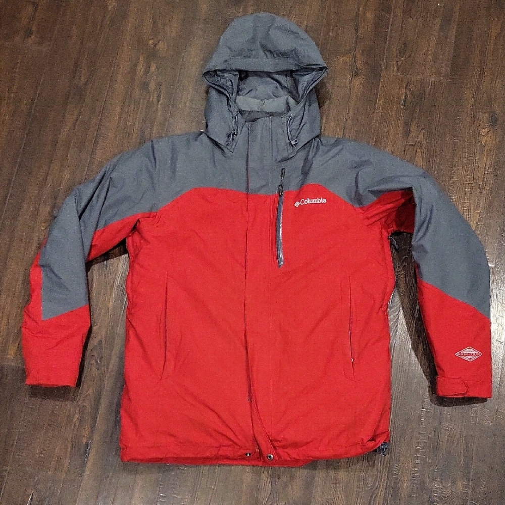 Columbia Interchange 3 In 1 Winter Jacket Omni-Twch Waterproof